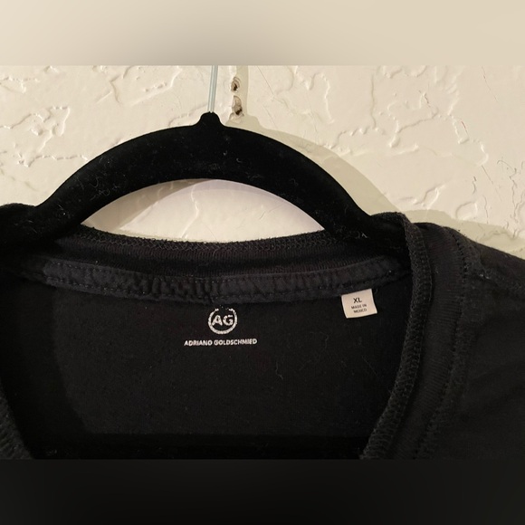 AG Adriano Goldschmied men’s long sleeve Henley. Black. XL. EUC. - Picture 3 of 7